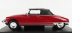 Edicola Citroen Ds19 Cabriolet 1963 1:24 Červená Černá