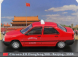 Edicola Citroen Zx Berlina Taxi Dongfeng 988 Beijing 2000 1:43 Red