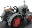 Edicola Eicher Ed25ii Tractor 1951 - Con Vetrina - With Showcase 1:43 Šedá Červená