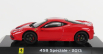 Edicola Ferrari 458 Speciale 2013 - Con Vetrina - With Showcase 1:43 Red