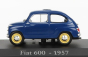 Edicola Fiat 600 Pepsi-cola 1957 - Con Vetrina - With Showcase 1:43 Blue