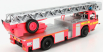 Edicola Iveco Magirus Dla-k 23-12 Scala Ladder Truck Germany 2003 1:43 Červená Stříbrná