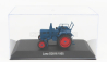 Edicola Lanz D2016 Tractor 1955 - Con Vetrina - With Showcase 1:43 Blue