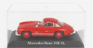 Edicola Mercedes benz 300sl Coupe 1954 - Con Vetrina - With Showcase 1:43 Red