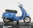 Edicola Piaggio Vespa Primavera 150 2014 1:18 Světle Modrá Met