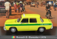 Edicola Renault 8 Taxi Bamako 1970 1:43 Žlutá Zelená