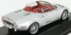 Edicola Spyker C12 Spyder 2008 - Con Vetrina - With Showcase 1:43 Silver