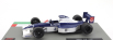 Edicola Tyrrell F1  018 Ford N 3 Season 1990 Satoru Nakajima 1:43 Modrá Bílá