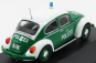 Edicola Volkswagen Beetle 1200 Polizei 1977 1:43 Zelená Bílá