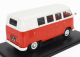 Edicola Volkswagen T1 Kombi Minibus 1960 1:24 Červená Bílá