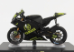 Edicola Yamaha Yzr-m1 N 46 Test Sepang Motogp 2007 Valentino Rossi 1:18 Black