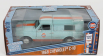 Greenlight Chevrolet C-10 Pick-up Closed Camper Gulf 1968 1:24 Světle Modrá Oranžová