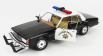 Greenlight Chevrolet Caprice Police California Highway Patrol 1989 1:18 Černá Bílá