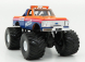 Greenlight Chevrolet K-10 Bigfoot Monster Truck Boss 1972 1:43 Oranžová Modrá