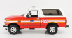 Greenlight Ford usa Bronco Fdny New York Fire Engine 1996 1:18 Červená Bílá