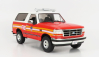 Greenlight Ford usa Bronco Fdny New York Fire Engine 1996 1:18 Červená Bílá