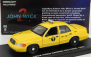 Greenlight Ford usa Crown Victoria Nyc Taxi 2011 - John Wick Ii 1:43 Žlutá