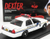 Greenlight Ford usa Crown Victoria Pembroke Pines Police 2001 - Dexter 1:43 Bílá