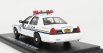 Greenlight Ford usa Crown Victoria Pembroke Pines Police 2001 - Dexter 1:43 Bílá