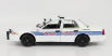 Greenlight Ford usa Crown Victoria Police Interceptor Detroit 2008 1:24 Bílá