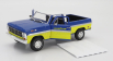 Greenlight Ford usa F-100 Pick-up Good Year 1969 1:24 Modrá Žlutá