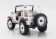 Greenlight Jeep Cj-5 Super Jeep 1973 1:18 Bílá