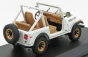 Greenlight Jeep Cj-7 Dixie Open 1979 - Look-a-like - The Dukes Of Hazzard 1:43 Bílá