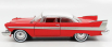 Greenlight Plymouth Fury 2-door 1958 - Christine La Macchina Infernale 1:24 Červená Bílá