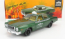 Greenlight Plymouth Fury Checker Cab Taxi 1976 - Beverly Hills Cop 1:18 Green Met