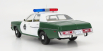 Greenlight Plymouth Fury Hazzard Police 1975 1:18 Zelená Bílá