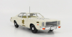 Greenlight Plymouth Fury Hazzard Police Hazzard County 1977 1:18 Bílá