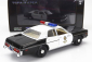 Greenlight Plymouth Fury Metropolitan Police 1977 - The Terminator 1:24 Černá Bílá