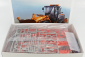 Hasegawa Hitachi fiat Zw100-6 Ruspa Gommata Tractor - Scraper - Spazzaneve - Snowplow 1:35 /