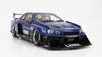 Ignition-model Nissan Skyline Lb-er34 N 5 Super Silhouette Lbwk 1996 1:18 Modrá Černá