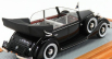 Ilario-model Horch 830bl Cabriolet Open 1936 - General De Gaulle 1:43 Black