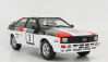 Ixo-models Audi Quattro N 3 Rally 1000 Lakes 1982 H.mikkola - A.hertz 1:18 Bílá Šedá Červená