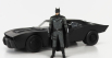 Jada Batman Batmobile With Figure 2022 - The Batman Movie 1:18 Matt Black