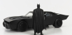 Jada Batman Batmobile With Figure 2022 - The Batman Movie 1:18 Matt Black