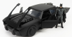 Jada Batman Batmobile With Figure 2022 - The Batman Movie 1:18 Matt Black