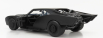 Jada Batman Batmobile With Figure 2022 - The Batman Movie 1:18 Matt Black