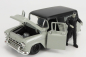 Jada Chevrolet Suburban With Frankenstein Figure 1957 1:24 Šedá Černá