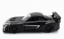 Jada Mazda Rx-7 With Black Panther Figure 1995 1:32 Black