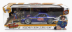 Jada Mazda Rx-7 With Chun-li Figure 1993 1:24 Blue