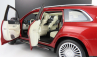 Jadi Mercedes benz Maybach Gls-class Gls600 4-matic (x167) 2019 1:18 Hyacynth Red