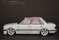 Karoserie APlastics - BMW E30 Sedan - 1/10, 197mm