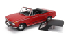 Kk-scale BMW 2002 Cabriolet 1968 - With Removable Soft-top 1:18 Red