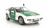 Kk-scale Porsche 924 Autobahn Polizei Dusseldorf Police Coupe 1985 1:18 Zelená Bílá