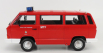 Kk-scale Volkswagen T3 Minibus Syncro Feuerwehr 1987 1:18 Red