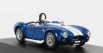 Kyosho Ford usa Shelby Cobra 427/sc Spider Racing Screen 1965 1:43 Modrá Met Bílá