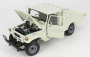 Kyosho Toyota Land Cruiser 40 4x4 Pick-up 1980 1:18 Bílá